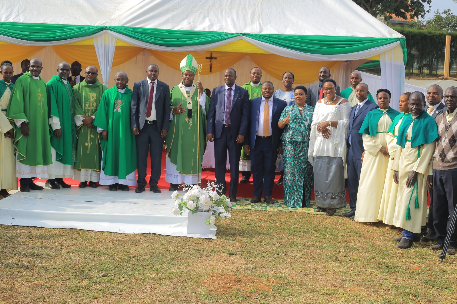 ARCHBISHOP VISITS BUSHENYI DISTRICT FOR AMDEF CAMPAIGN